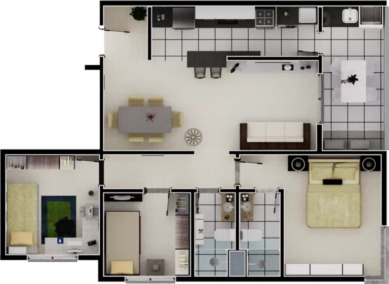APARTAMENTO FINAL 1 - 83M²